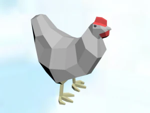 animali basso poli Modello 3D