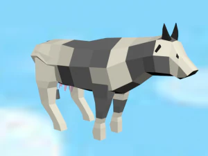 animali basso poli Modello 3D