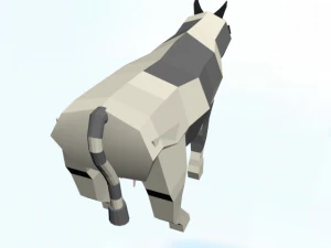animali basso poli Modello 3D
