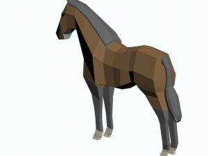 animals low poly 3D Model