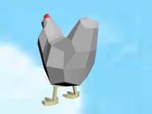 animali basso poli Modello 3D