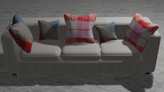 sofa Modelo 3D .c4d .max .obj .3ds .fbx .stl .blend 