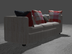 sofa Modelo 3D