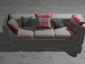 sofa Modelo 3D