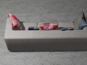 sofa Modelo 3D