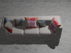 sofa Modelo 3D