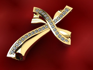 cross necklaces 3D 프린트 모델