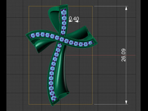 cross necklaces 3D 打印模型