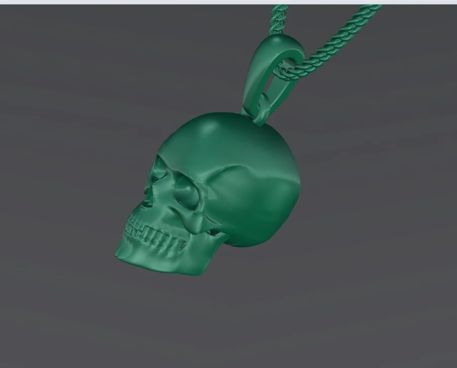anello del teschio Modello di stampa 3D .c4d .max .obj .3ds .fbx .stl .blend 
