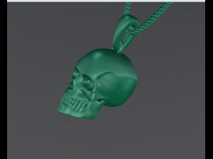 skull ring 3D 프린트 모델