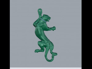 panther pendent 3D 프린트 모델