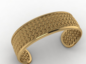 weave braclet 3D 프린트 모델