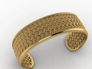 geweven armband 3D printmodel