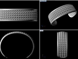 weave braclet Modèles 3D en vedette