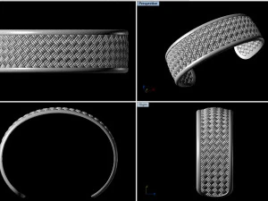 weave braclet 3D Print Model