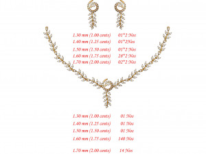 Necklace bulk 3dm 50 files ready to print part 07 3D-printmodel