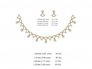 Necklace bulk 3dm 50 files ready to print part 07 3D-printmodel