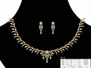 Necklace bulk STL 50 files ready to print part 06 Modèles 3D en vedette