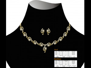 Necklace bulk STL 50 files ready to print part 06 Modèles 3D en vedette