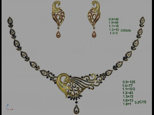 Necklace bulk STL 50 files ready to print part 06 Modèles 3D en vedette