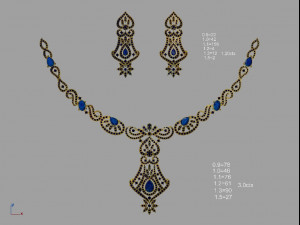 Necklace bulk STL 50 files ready to print part 06 Modèles 3D en vedette