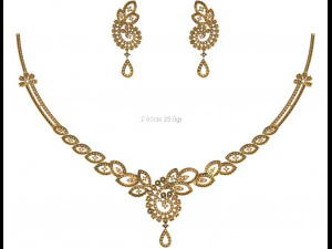 Necklace bulk STL 50 files ready to print part 06 3D Print Model