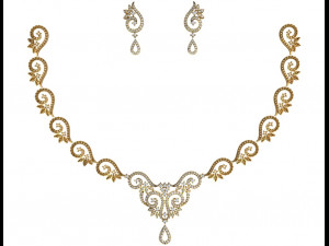 Necklace bulk STL 50 files ready to print part 06 Modèles 3D en vedette