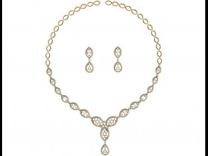 Necklace bulk STL 50 files ready to print part 06 3D Print Model