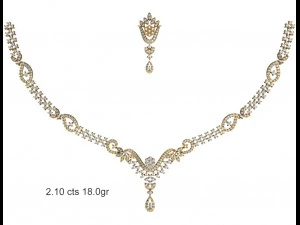 Necklace bulk STL 50 files ready to print part 06 3D Print Model