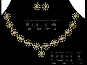 Necklace bulk STL 50 files ready to print part 06 3D Print Model