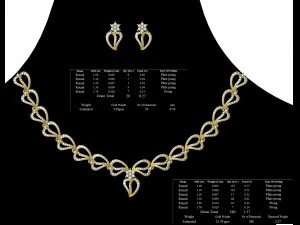 Necklace bulk STL 50 files ready to print part 06 3D Print Model