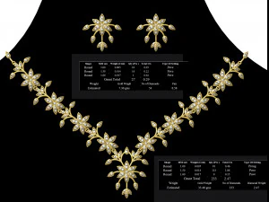 Necklace bulk STL 50 files ready to print part 06 3D Print Model