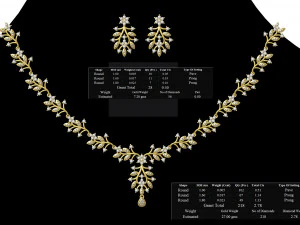 Necklace bulk STL 50 files ready to print part 06 3D Print Model