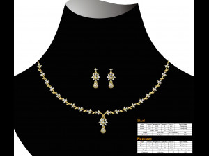 Necklace bulk STL 50 files ready to print part 06 Modèles 3D en vedette