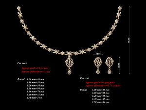 Necklace bulk STL 50 files ready to print part 05 3D Принт Модель