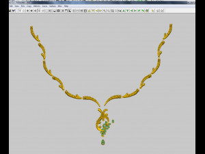 Necklace bulk STL 50 files ready to print part 05 3D Принт Модель