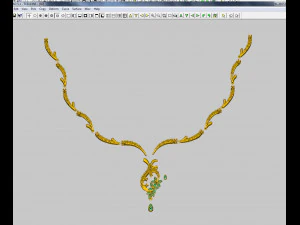 Necklace bulk STL 50 files ready to print part 05 3D Print Model