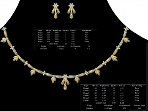 Necklace bulk STL 50 files ready to print part 05 3D Принт Модель