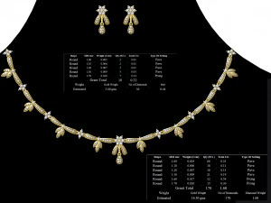Necklace bulk STL 50 files ready to print part 05 3D Print Model