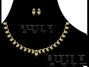 Necklace bulk STL 50 files ready to print part 05 3D Print Model