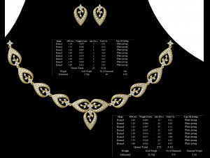 Necklace bulk STL 50 files ready to print part 05 3D Принт Модель