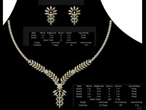 Necklace bulk STL 50 files ready to print part 05 3D Print Model