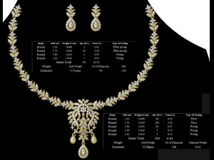 Necklace bulk STL 50 files ready to print part 05 3D Print Model