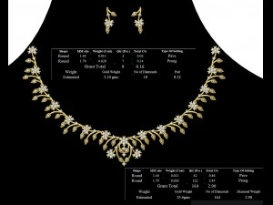 Necklace bulk STL 50 files ready to print part 05 3D Print Model