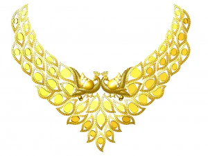 Necklace bulk STL 50 files ready to print part 05 3D Print Model