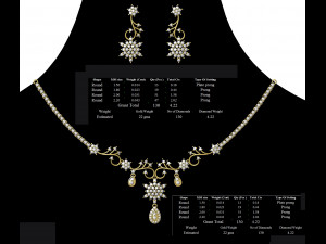 Necklace bulk STL 50 files ready to print part 04 Modelo de impresión 3D