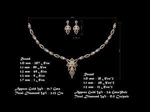 Necklace bulk STL 40 files ready to print part 03 Model do druku 3D