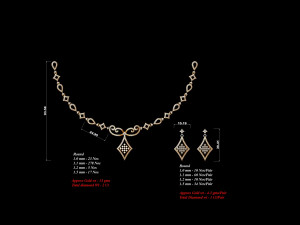 Necklace bulk STL 40 files ready to print part 03 Model do druku 3D