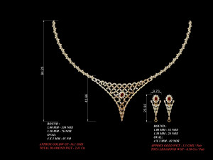 Necklace bulk STL 40 files ready to print part 03 Model do druku 3D