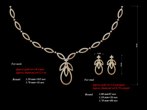 Necklace bulk STL 40 files ready to print part 03 Model do druku 3D